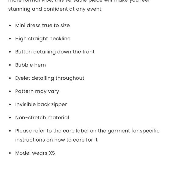 Floral Mini Dress in Pink, S - Picture 10 of 10